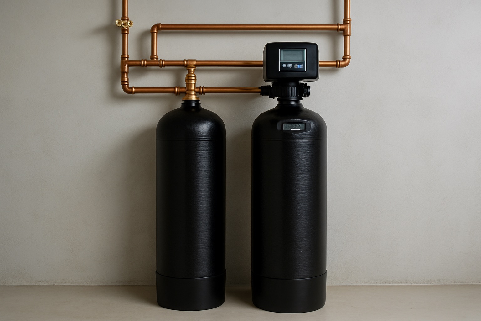 City water softening and filtration system