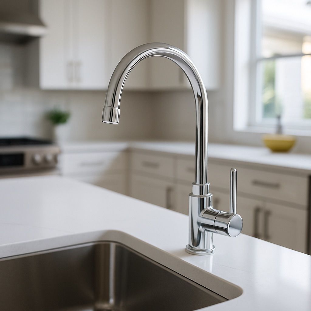 Chrome RO faucet