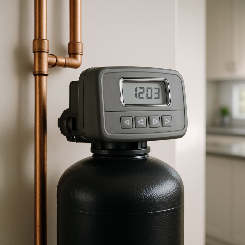 Water softener and filter installation