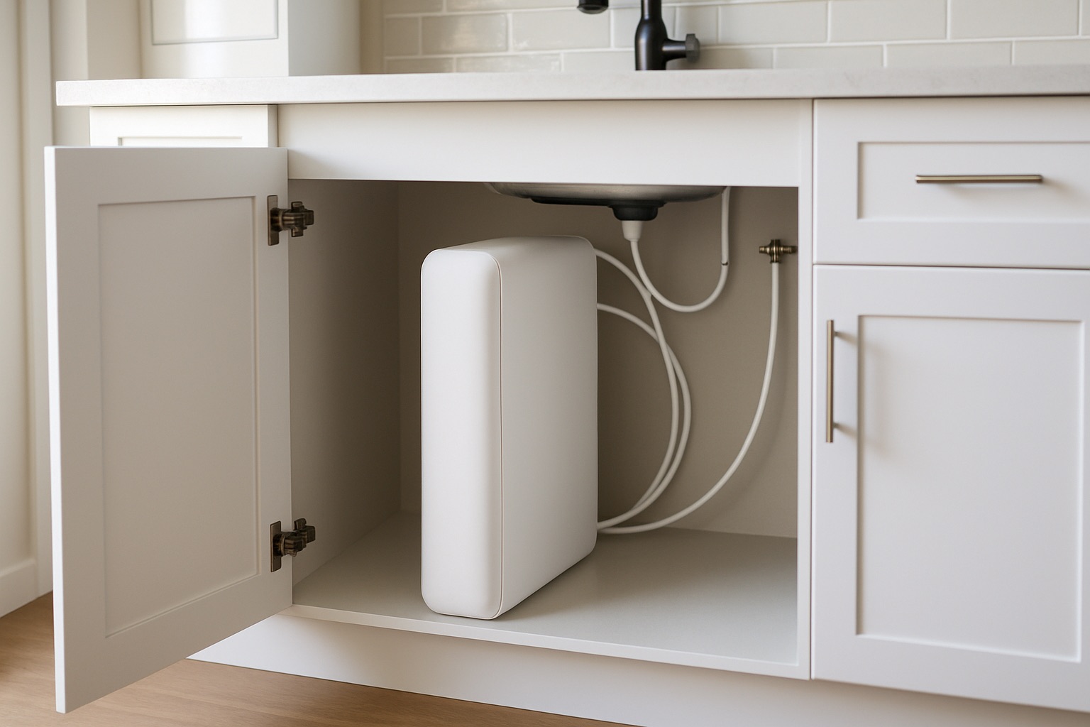 HW800 AlkaPro tankless reverse osmosis system